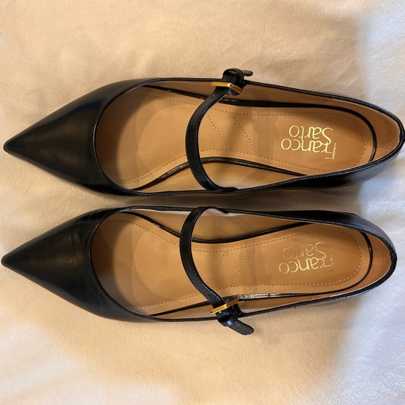 Franco Sarto Nalin Pointed Toe Flat- Size 10 - Picture 2 of 14